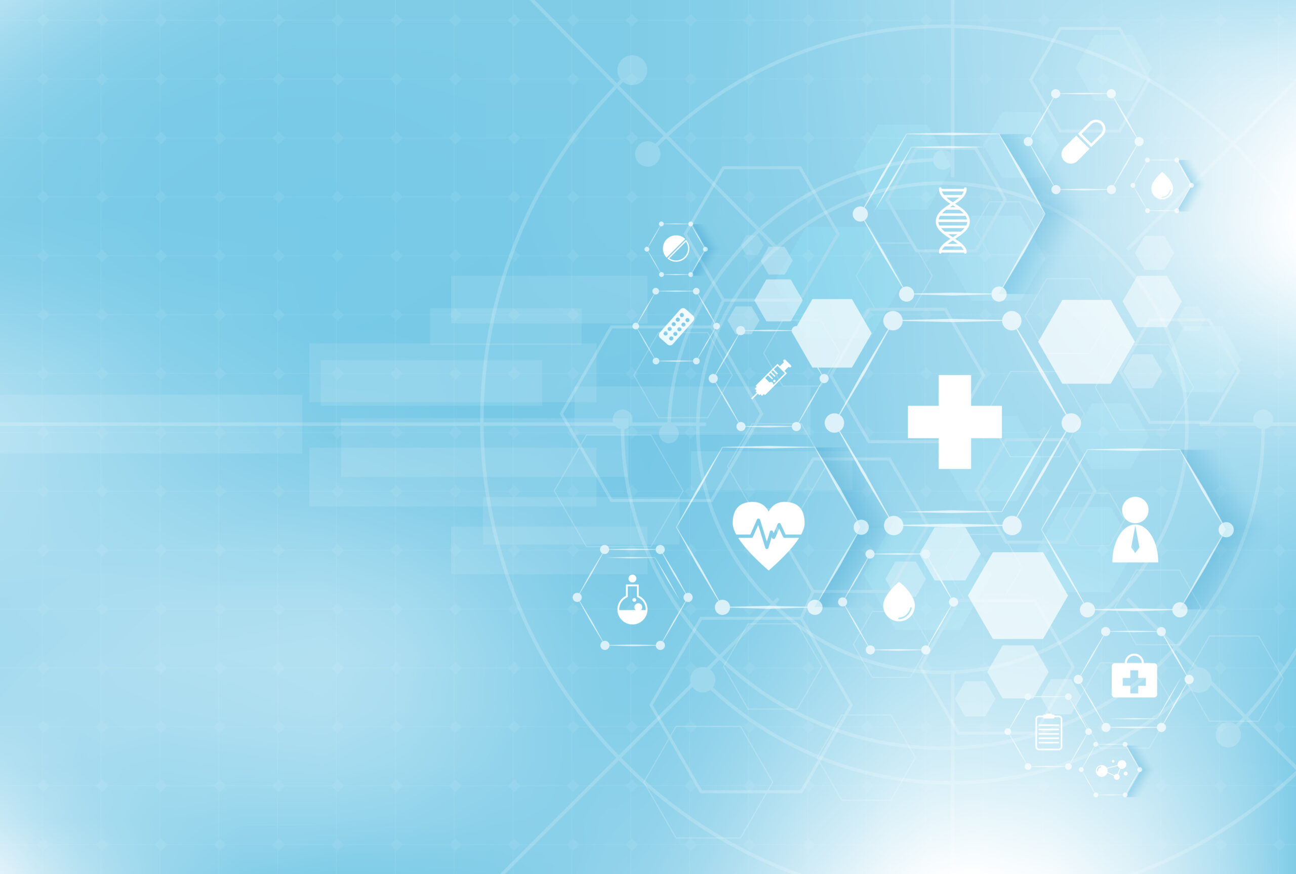 tausta sininen terveys hyvinvointi